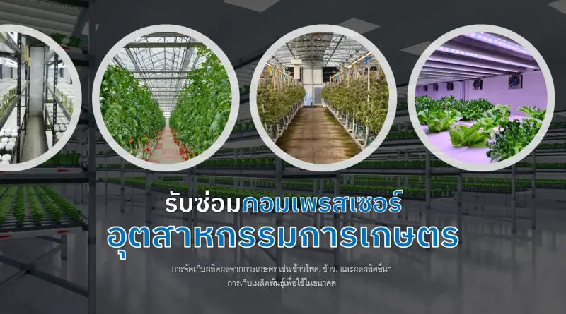 ซ่อมคอมเพรสเซอร์อุตสาหกรรมการเกษตร